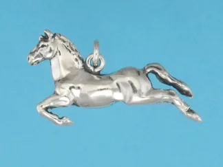 Microsculptures 0618 Capriole Silver Charm