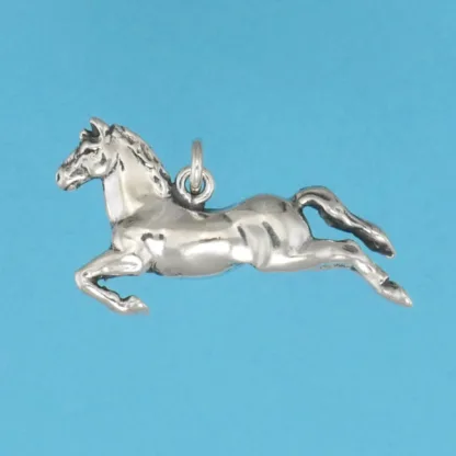 Microsculptures 0618 Capriole Silver Charm