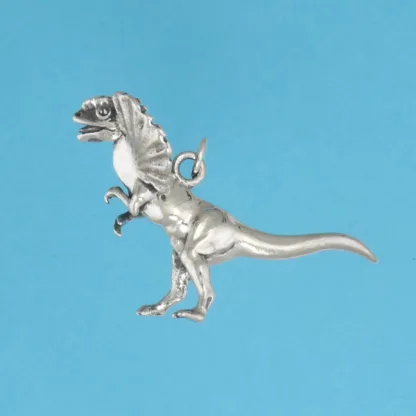 Microsculptures 0620 Dilophosaurus Silver Charm