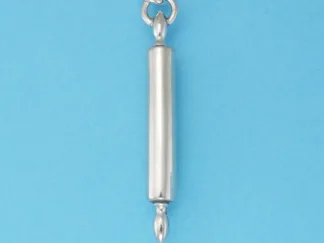 Microsculptures 0644 Rolling Pin Silver Charm