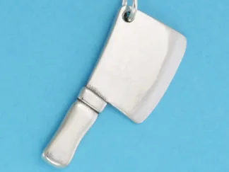 Microsculptures 0647 Cleaver Silver Charm