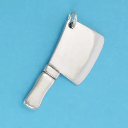 Microsculptures 0647 Cleaver Silver Charm