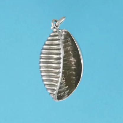 Microsculptures 0653 Pasta Shell Silver Charm