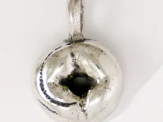 Microsculptures 1499P Bagel Silver Pendant