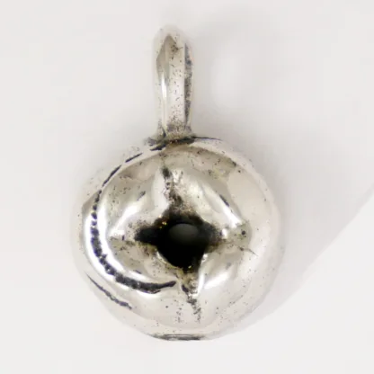 Microsculptures 1499P Bagel Silver Pendant
