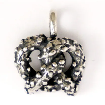 Microsculptures 1502P Pretzel Silver Pendant - Discontinued