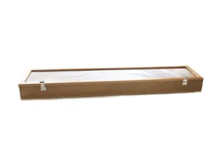 American Chest, Acrylic Display Lid Rifle Display Chest Red Cherry
