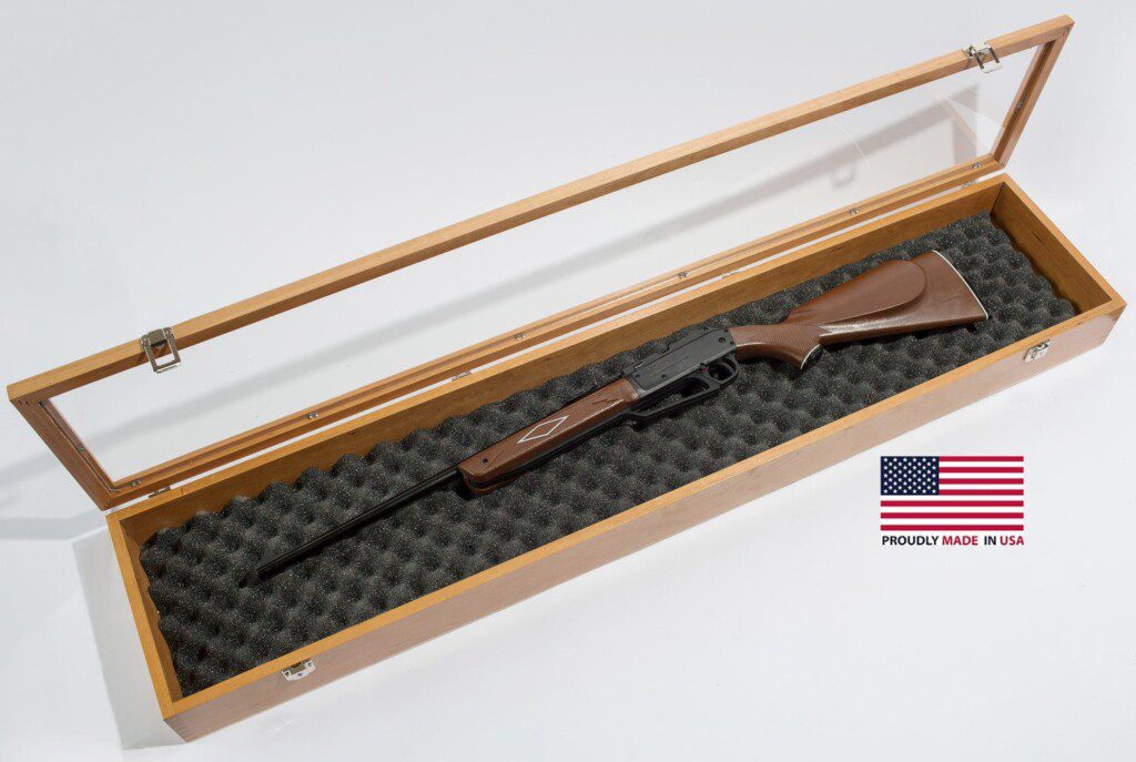 American Chest Co. GD4C Weapon Safety, Rifle Acrylic Display Case ...