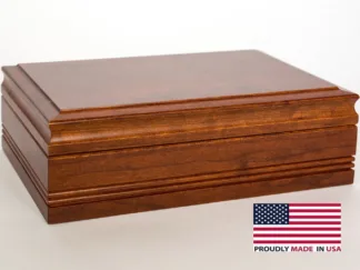 WoodTop, 50-Count Cigar Humidor Heritage Cherry