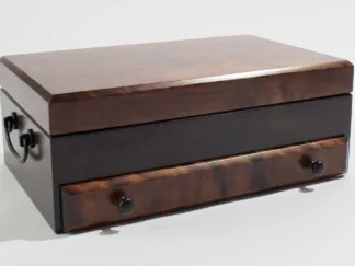 Exotic, Flaming Amish Birch, 1-Drawer Jewelry Chest
