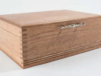 Americana, Lift-Out Tray Jewelry Chest Natural Mahogany