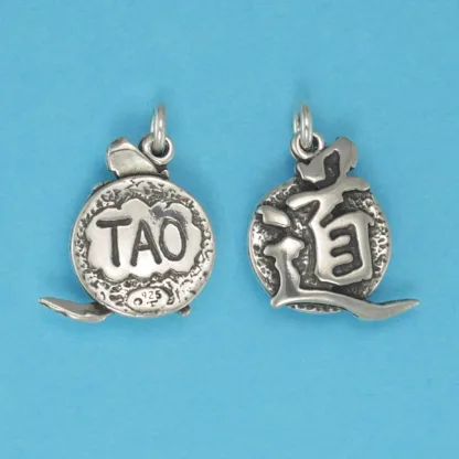 Microsculptures 1004 Tao Kanji Silver Charm