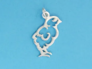 Microsculptures 1306 Chick Silver Charm-Small