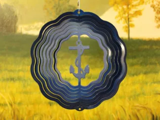 Dakota Steel Art 52052 8" Half Pint Anchor Blue Starlight