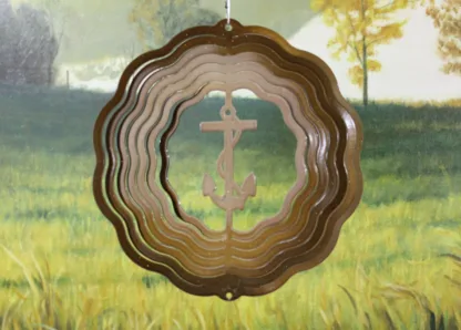 Dakota Steel Art 52055 8" Half Pint Anchor Copper Starlight