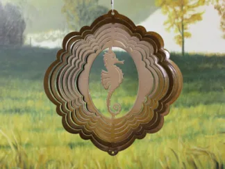 Dakota Steel Art 54055 8" Half Pint Seahorse Copper Starlight