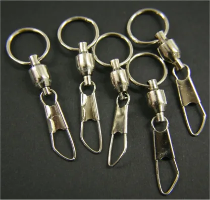 DSA 00041 5 Pack Solid Ring Swivel Hooks
