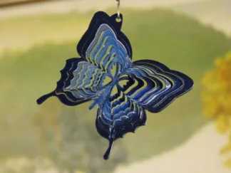 DSA 67452 3" Itsy Bitsy Butterfly Wind Spinner-Blue Starlight
