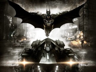 Batman Arkham Knight (The Batmobile) MightyPrint™ Wall Art