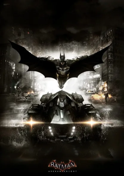 Batman Arkham Knight (The Batmobile) MightyPrint™ Wall Art