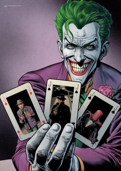 DC Comics Justice League (Joker Cards) MightyPrint™ Wall Art