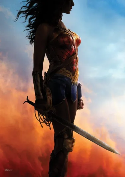 Wonder Woman (Power Grace Wisdom Wonder) MightyPrint™ Wall Art