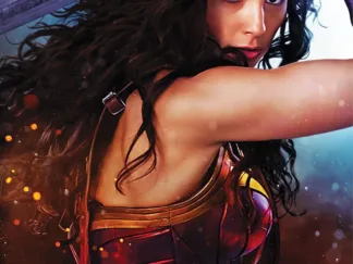 Wonder Woman (The Sword of Justice) MightyPrint™ Wall Art