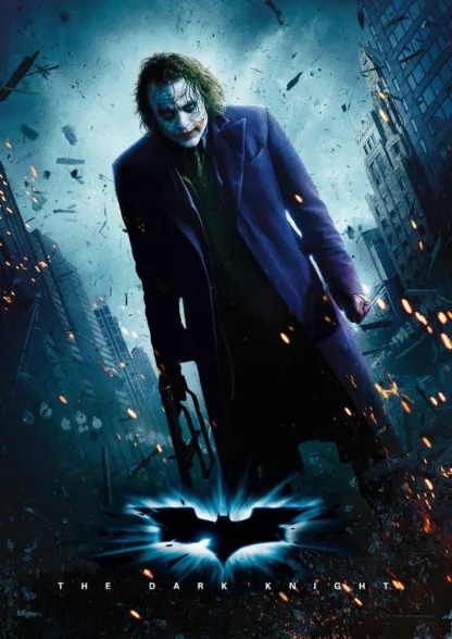Dark Knight Trilogy (Everything Burns) MightyPrint™ Wall Art