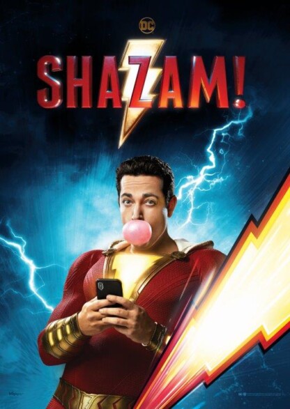 Shazam (Electric Hero) MightyPrint™ Wall Art