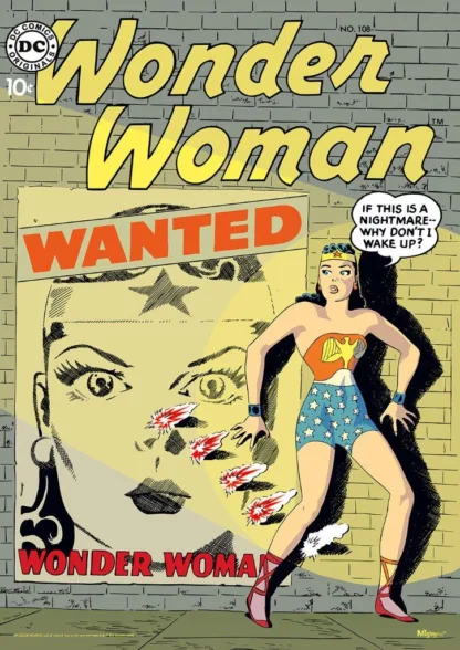 Wonder Woman (Wanted) MightyPrint™ Wall Art