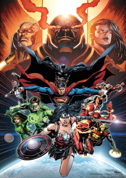 Justice League (Darkseid) MightyPrint™ Wall Art