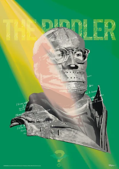 The Batman (Riddler Light) Mightyprint™ Wall Art