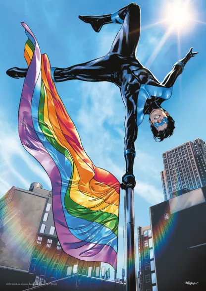 DC Celebrations Nightwing Pride) Mightyprint™ Wall Art