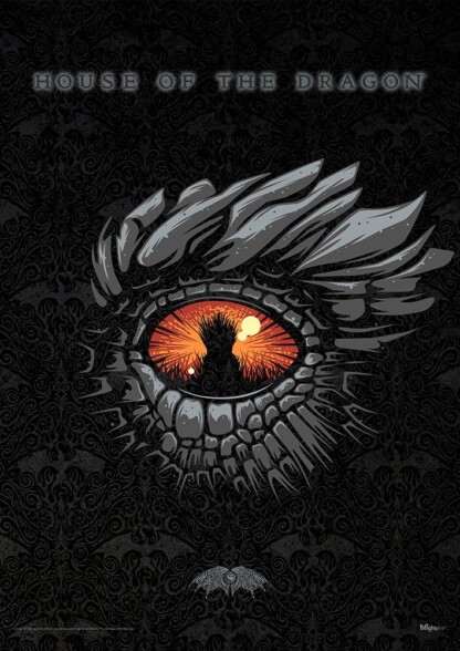 House of the Dragon (Dragon Eye) MightyPrint™ Wall Art