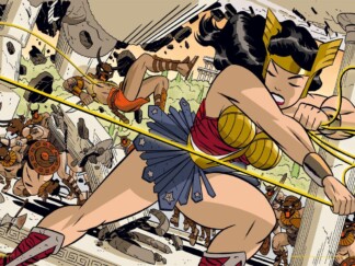 Wonder Woman (Lassoed) MightyPrint™ Wall Art