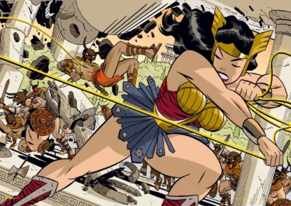 Wonder Woman (Lassoed) MightyPrint™ Wall Art
