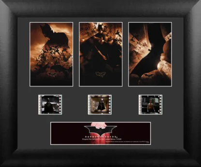 Batman Begins (S2) 3 Cell Std FilmCells Framed Wall Art