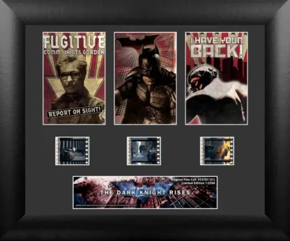 Batman the Dark Knight Rises (S1) 3 Cell Std FilmCells Framed Wall Art