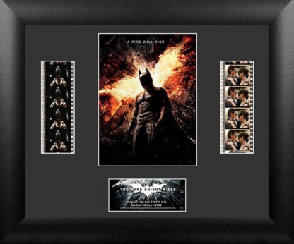 Batman the Dark Knight Rises (S4) Double FilmCells Framed Wall Art