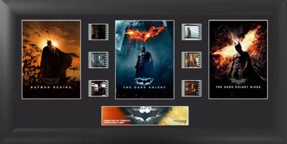 Batman the Dark Knight Trilogy (S1) Trilogy FilmCells Framed Wall Art