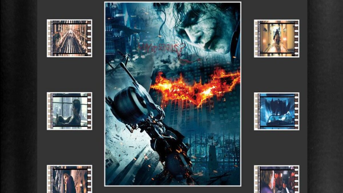 Batman The Dark Night ( s5 )ミニモンタージュフィルムセル Filmcells