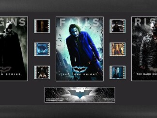 Batman the Dark Knight Trilogy (S2) Trilogy FilmCells Framed Wall Art