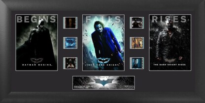 Batman the Dark Knight Trilogy (S2) Trilogy FilmCells Framed Wall Art