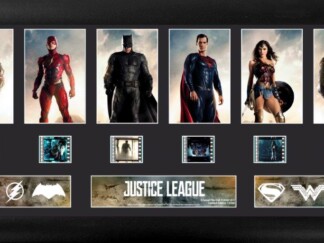 Justice League (S1) Deluxe FilmCells Framed Wall Art