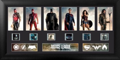 Justice League (S1) Deluxe FilmCells Framed Wall Art