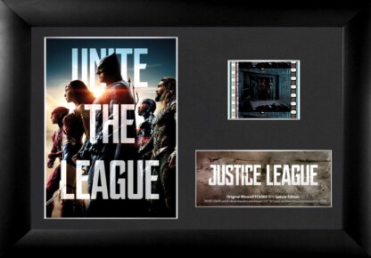 Justice League (S1) 7x5 FilmCells Framed Desktop Art with Display Stand