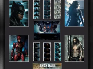 Justice League (S1) Montage FilmCells Framed Wall Art
