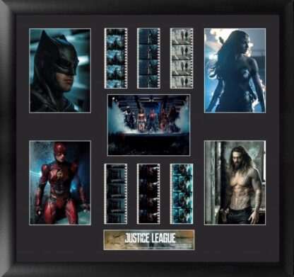 Justice League (S1) Montage FilmCells Framed Wall Art