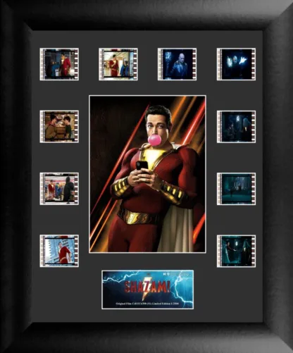 Shazam (S1) Mini Montage FilmCells Framed Wall Art