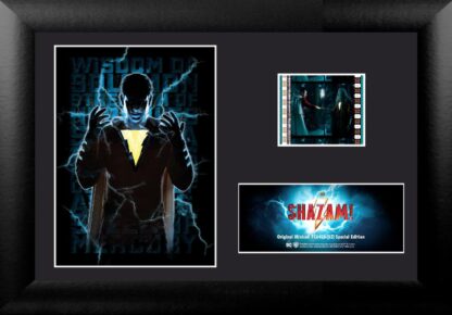 Shazam (S3) 7x5 FilmCells Framed Desktop Art with Display Stand